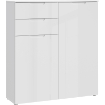 Komoda wysoka 2 szuflady 2 drzwi SNNK421-V29 SAPPORO Podstawowe