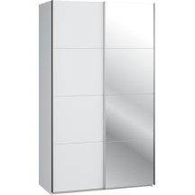 Szafa przesuwna 2-drzwiowa z lustrem 120 cm SSQS62412-120 SOPHISTISPACE/SD3 Podstawowe