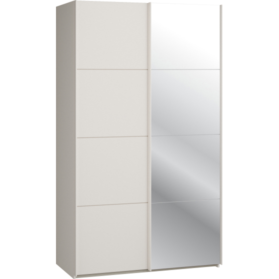 Szafa przesuwna 2-drzwiowa z lustrem 120 cm SSQS62412-U60 SOPHISTISPACE/SD3 Podstawowe