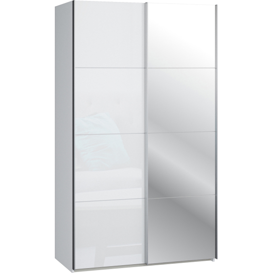 Szafa przesuwna 120 cm z lustrem SSQS62412-C04 SOPHISTISPACE/SD3 Podstawowe