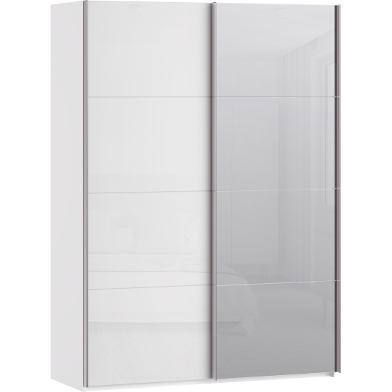 Szafa przesuwna 150 cm z lustrem SSQS72414-C04 SOPHISTISPACE/SD3 Podstawowe