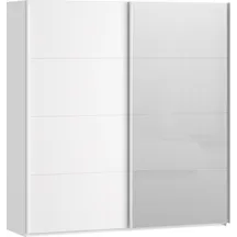 Szafa 2-drzwiowa z lustrem 200 cm SSQS32414-120 Biały SOPHISTISPACE/SD3 Podstawowe