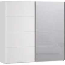 Szafa 2-drzwiowa z lustrem 220 cm SSQS92413-120 Biały SOPHISTISPACE/SD3 Podstawowe