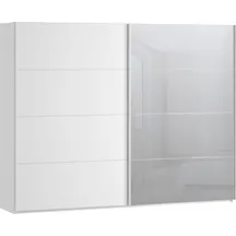 Szafa 2-drzwiowa z lustrem 270 cm SSQS12413-120 Biały SOPHISTISPACE/SD3 Podstawowe