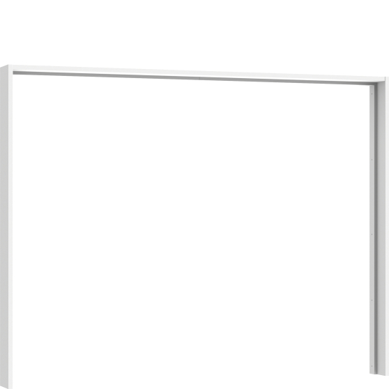 Listwy okalające LUXZ01-C04 do szaf 270 cm Biały SOPHISTISPACE/SD3 Podstawowe