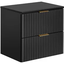 Szafka łazienkowa wisząca 60 cm z blatem ADEL BLACK Podstawowe