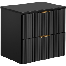 Szafka łazienkowa wisząca 60 cm z blatem ADEL BLACK Podstawowe
