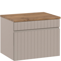 Szafka wisząca do łazienki 60 cm z blatem ICONIC CASHMERE Podstawowe