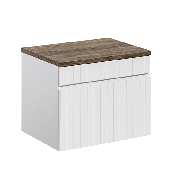 Szafka łazienkowa wisząca 60 cm ICONIC WHITE Podstawowe
