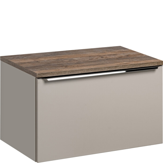 Szafka łazienkowa wisząca 80 cm z blatem SANTE FE TAUPE Podstawowe
