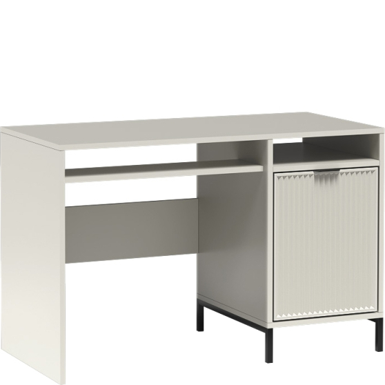 Biurko 120 cm z wysuwaną półką pod klawiaturę LS-12 LINKaSTYLES KASZMIR Podstawowe