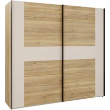 Szafa z drzwiami przesuwnymi 220 cm BLQS92711-M802 Piaskowy / Dąb Mauvella BELLEVUE Podstawowe