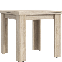 Stół kwadratowy rozkładany TBLT7028-D30 Dąb Sonoma TABLES Podstawowe