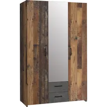 Szafa 120 cm z lustrem i szufladami ECBS834-C754 OW ECONOBOX 2 Podstawowe
