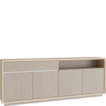 Komoda z oświetleniem LED FCRK242LB-Q288 Dąb Riva / Sosna Imbiah FICAR Podstawowe