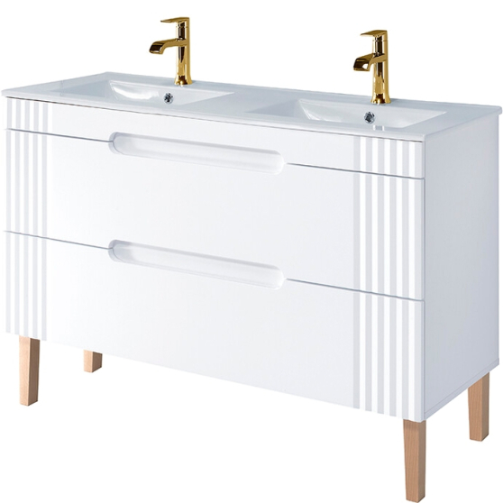 Szafka łazienkowa z umywalką 120 cm Fiji White FIJI WHITE Podstawowe