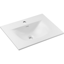 Umywalka ceramiczna SKY 1 60 WHITE MATT Podstawowe
