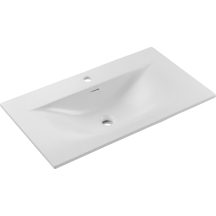 Umywalka ceramiczna SKY 1 80 WHITE MATT Podstawowe