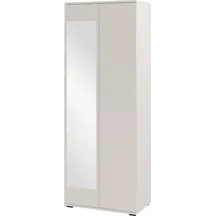 Szafa dwudrzwiowa BIANCO z lustem Cashmere Podstawowe