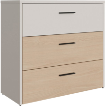 Komoda z szufladami RCQK211CF-Q312 Piaskowy / Dąb Elegancja RICCIANO Podstawowe