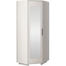 Szafa narożna 1-drzwiowa z lustrem BIANCO Cashmere Podstawowe