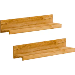 Zestaw 2 półek 90 cm RE-25 Dąb Naturalny RARO Podstawowe