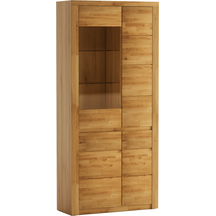 Witryna 90 cm BUE-73 Dąb Naturalny BRUNO Podstawowe