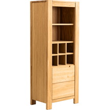 Regał 60 cm NE-81 Dąb Naturalny NAPOLI Podstawowe