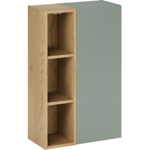 Szafka łazienkowa wisząca 1-drzwiowa z regałem 50 cm Zielony Mat ASTER GREEN Podstawowe