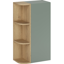 Szafka łazienkowa wisząca 1-drzwiowa z regałem 45 cm Zielony Mat ASTER GREEN Podstawowe