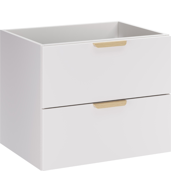 Szafka pod umywalkę 60 cm 82-60-46-2S Szafka łazienkowa Biały Mat ASTER WHITE Podstawowe