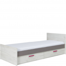 Łóżko 80 x 200 z szufladami R05 REST Podstawowe (4)