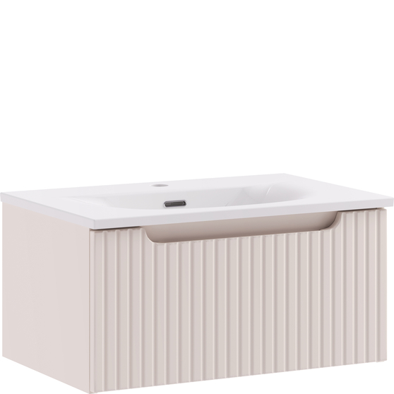 Szafka łazienkowa wisząca z umywalką 60 cm Kaszmir NOVA CASHMERE Podstawowe