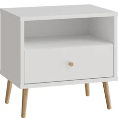 Szafka nocna 60 cm HLTK111EC-Z12A Biały Mat HARLLSON Podstawowe