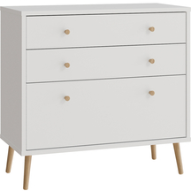 Komoda 90 cm HLTK211EC-Z12A Biały Mat HARLLSON Podstawowe