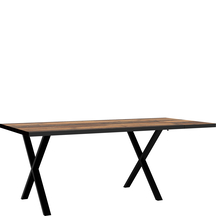 Stół z dodatkowym wkładem TBLT412-M379 Śliwa Comano TABLES Podstawowe
