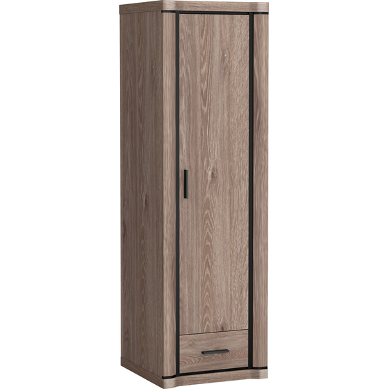 Szafa 1-drzwiowa 60 cm D-19 DALLAS DĄB TRUFLOWY Podstawowe
