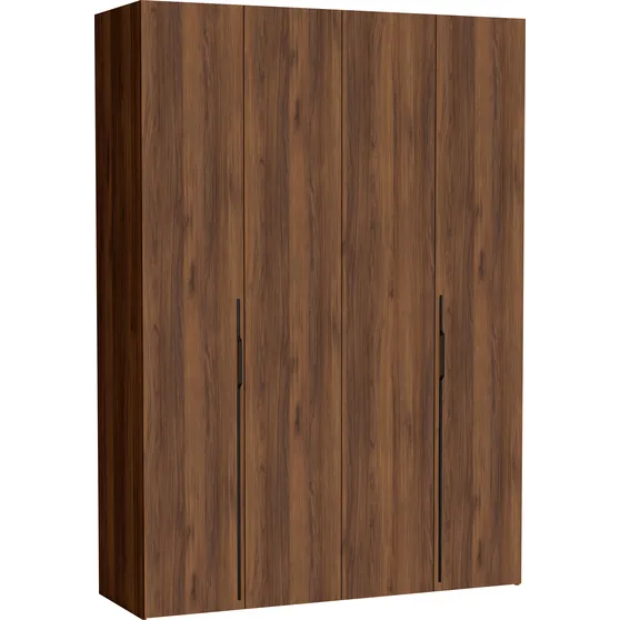 Szafa BARI 170 cm 4-drzwiowa Orzech Warmia Podstawowe