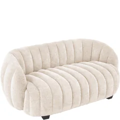 Fotel wypoczynkowy FRASER XL Sofa tkanina Raven 22 Krem Podstawowe