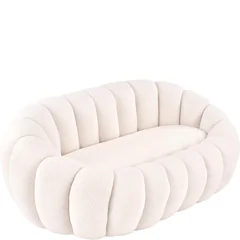 Sofa boucle GASPAR XL Kremowa Podstawowe