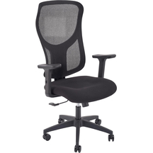 SCOT Ergonomiczny fotel obrotowy regulowany czarny Podstawowe
