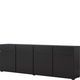 Kolor: Komoda 4 drzwi 4 szuflady TYP-25 CROSS Podstawowe (5)