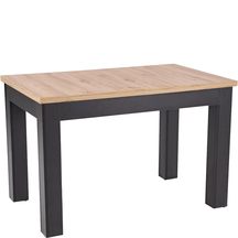GIZMO stół rozkładany 120-160x75x79 blat dąb artisan Podstawowe