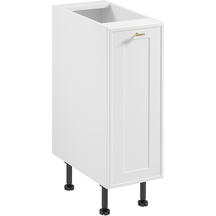Szafka dolna stojąca 1 drzwi 30 cm D30 SORENTO BIAŁY / BIAŁA RAMKA Podstawowe