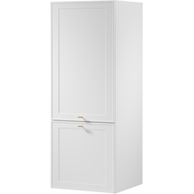 Szafka górna nadstawka 60 cm N60N Lewa SORENTO BIAŁY / BIAŁA RAMKA Podstawowe