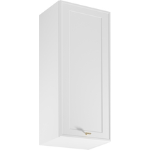 Szafka górna wisząca 1 drzwi 45 cm G45 Prawa SORENTO BIAŁY / BIAŁA RAMKA Podstawowe