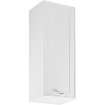 Szafka górna wisząca 1 drzwi 40 cm G40 Prawa SORENTO BIAŁY / BIAŁA RAMKA Podstawowe