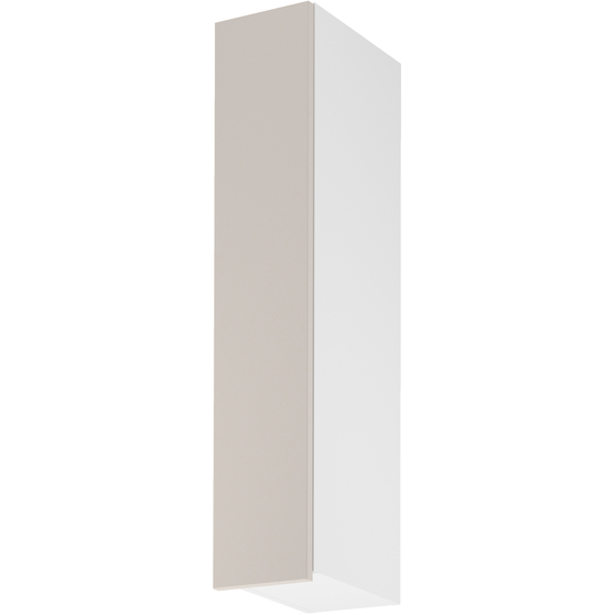 Szafka górna wisząca 1 drzwi 20 cm G20 Lewa SORENTO BIAŁY / BEIGE Podstawowe