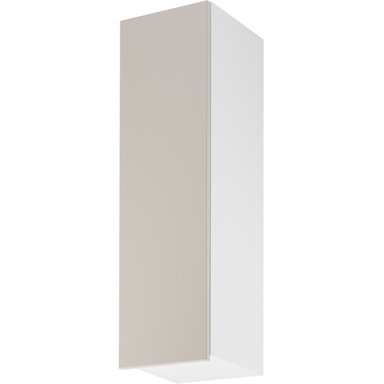 Szafka górna wisząca 1 drzwi 30 cm G30 Lewa SORENTO BIAŁY / BEIGE Podstawowe