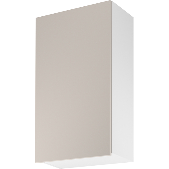 Szafka górna wisząca 1 drzwi 60 cm G60 Lewa SORENTO BIAŁY / BEIGE Podstawowe